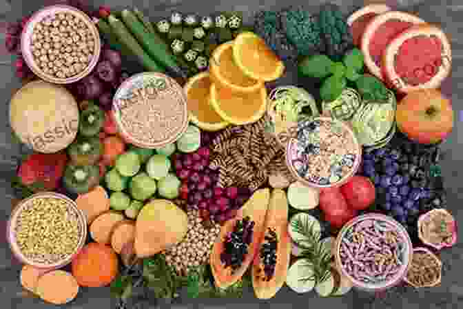 A Colorful Spread Of Fruits, Vegetables, And Whole Grains Representing Essential Nutrients Awesome Foods For Active Kids: The ABCs Of Eating For Energy And Health