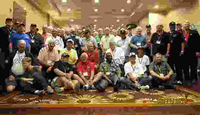 A Group Of Elderly Air Veterans Attending A Reunion. Voices In Flight: Conversations With Air Veterans Of The Great War