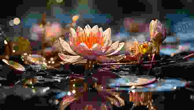 A Lotus Flower Emerging From A Tranquil Pond, Symbolizing The Beauty Of Detachment From Worldly Concerns A Time For Wisdom: Knowledge Detachment Tranquility Transcendence