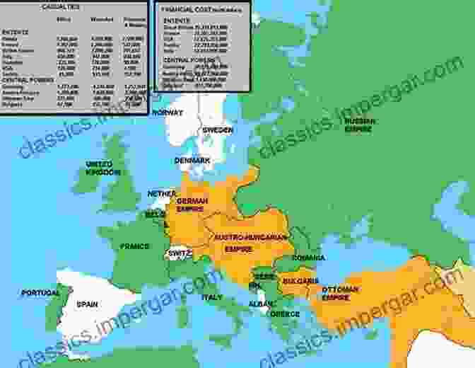 A Map Of Europe Before World War 1, Showing The Alliances Between The Different Countries The Sleepwalkers: How Europe Went To War In 1914