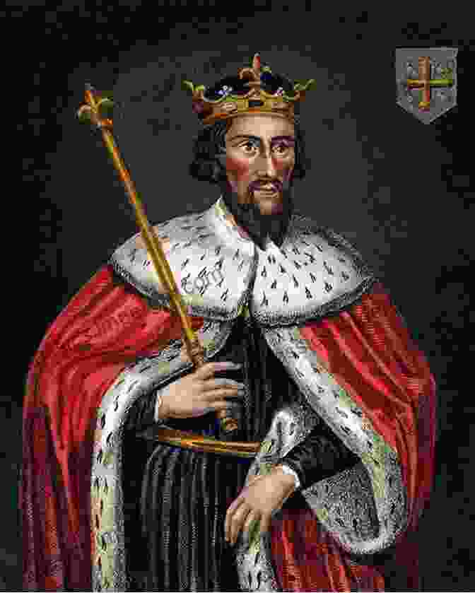 A Portrait Of King Alfred The Great, A Wise And Just Ruler Who Led England To Victory Against The Vikings King Alfred The Great And The Battle Of Ethandun