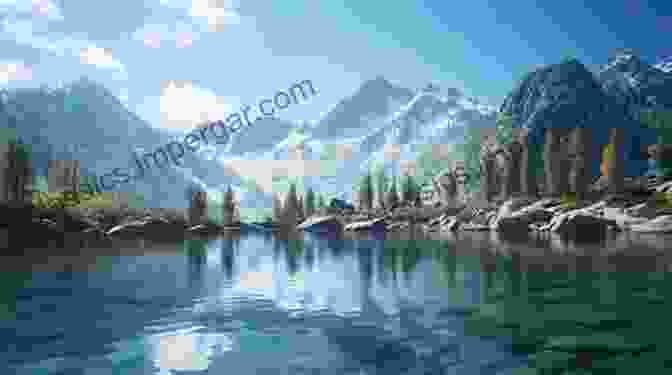 A Serene Lake Surrounded By Snow Capped Mountains, Evoking A Sense Of Peace And Tranquility A Time For Wisdom: Knowledge Detachment Tranquility Transcendence