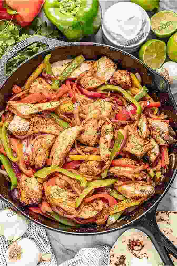 A Sizzling Skillet Of Chicken Fajitas How To Make The Fajitas: Inspired Taste: Fajita Recipes Crock Pot