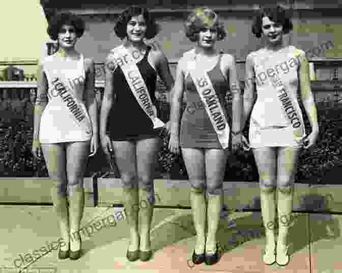 A Vintage Photograph Of Miss America Contestants In Swimsuits From The Pageant's Early Years, Highlighting The Focus On Physical Beauty. There She Was: The Secret History Of Miss America