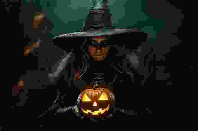 A Young Girl In A Witch's Hat And Mask, Holding A Pumpkin Lantern, With A Spooky Background Of Bats And Ghosts My Halloween Mission 2 (Under Quarantine) (Halloween For Children 3)