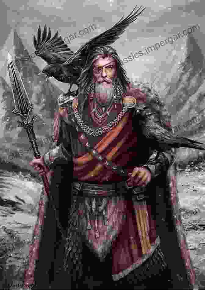 An Illustration Of Odin, The All Father Of Norse Mythology Of Myths: Stories Of Greek Mythology African Mythology Norse Mythology Chinese Mythology Egyptian Mythology And More (Illustrated) (Myths Of Saintduval 1)