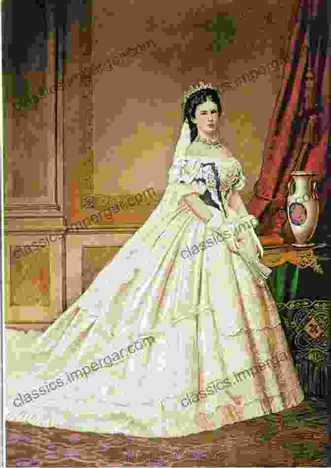 Empress Elisabeth Of Austria In A Flowing Gown, With A Pensive Expression On Her Face, Looking Over Her Shoulder Death By Fame: A Life Of Elisabeth Empress Of Austria