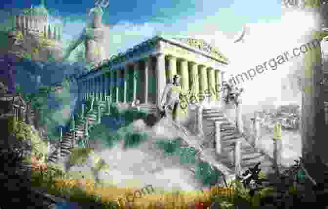 Greek Mythology Banner: Zeus And Athena On Mount Olympus Mythology Collection: 2 In 1: Norse Mythology And Greek Mythology