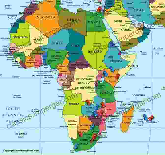 Map Of Africa With Countries Highlighted In Different Colors The Bright Continent: Breaking Rules Making Change In Modern Africa