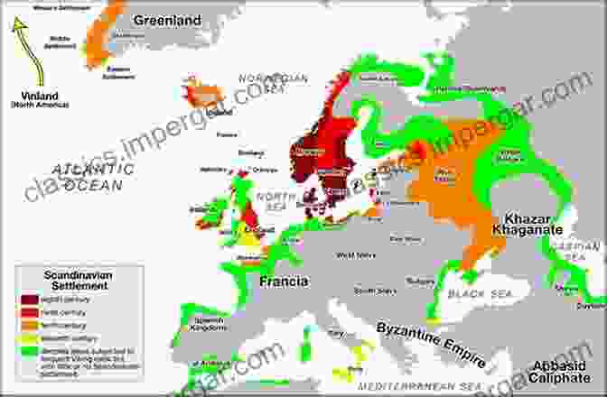 Map Showing The Geographic Overlap Of Viking And Somali Raider Territories Pirates: A New History From Vikings To Somali Raiders