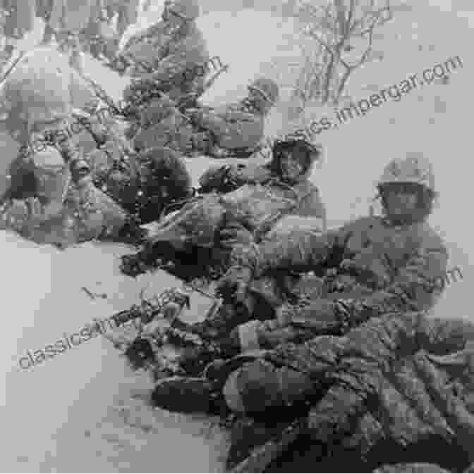 Marines Advancing During The Battle Of Chosin Reservoir In The Korean War Another Shade Of Green: A Marine S Army Journey (The War Chronicles 2)