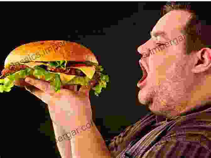 Overweight Man Consuming Sugary And Processed Food All You Can Eat: How Hungry Is America?