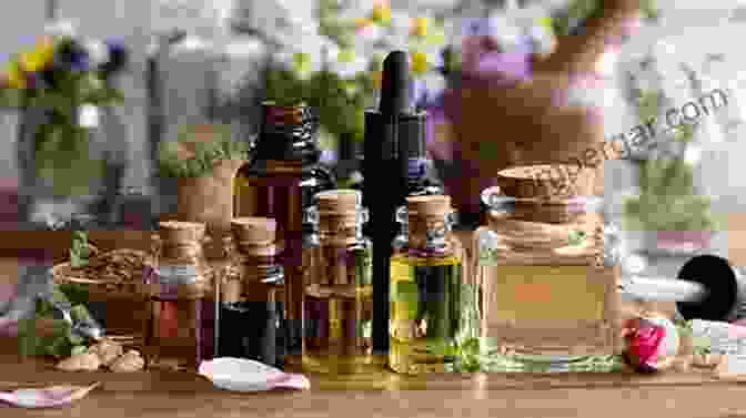 Photograph Of Herbs And Essential Oils Used In Natural Chicken Care The Homesteader S Natural Chicken Keeping Handbook: Raising A Healthy Flock From Start To Finish