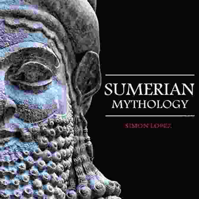 Sumerian Mythology Book Cover, Showcasing A Fresco Depicting Ancient Sumerian Gods And Goddesses Sumerian Mythology Samuel Noah Kramer