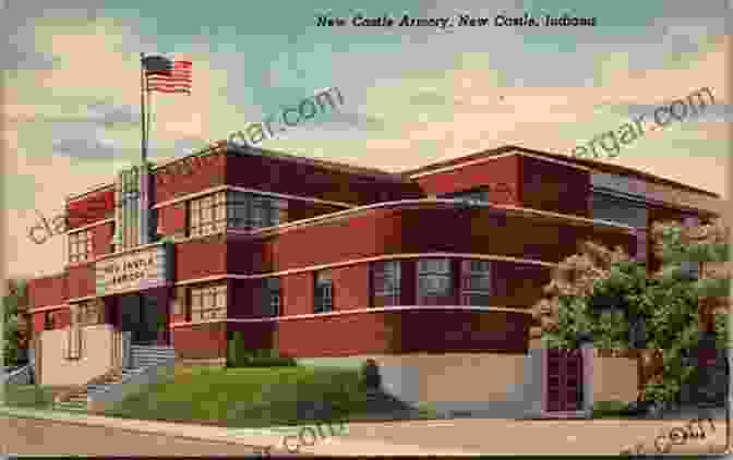 Vintage Postcard Of The New Castle Armory New Castle And Mahoningtown (Postcard History)