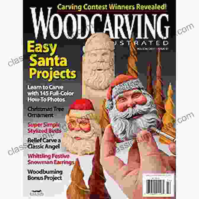 Woodcarving Illustrated Issue 51 Cover Featuring Andrew Brewer's Carving Woodcarving Illustrated Issue 51 Summer 2024 Andrew Brewer