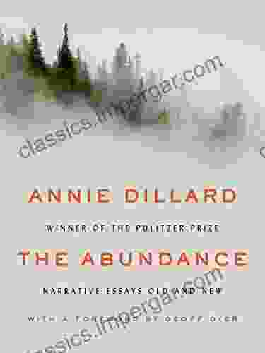 The Abundance: Narrative Essays Old And New