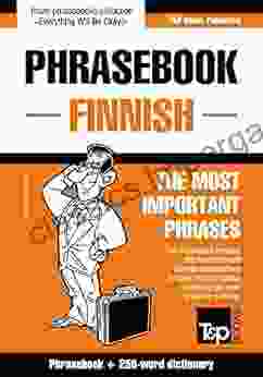 English Finnish Phrasebook And 250 Word Mini Dictionary (American English Collection 108)