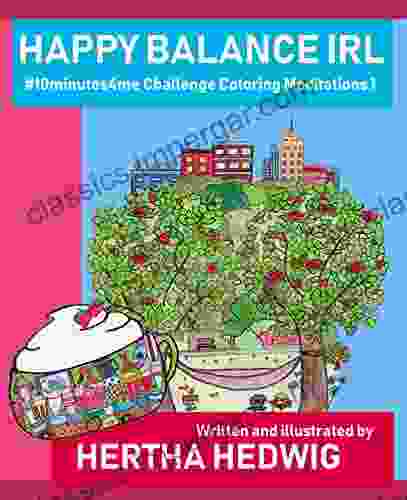 Happy Balance IRL #10minutes4me Challenge Coloring Meditations 1